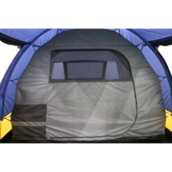 4-person Tunnel Camping Tent -Urberg urberg 4 person tunnel camping tent blue 4