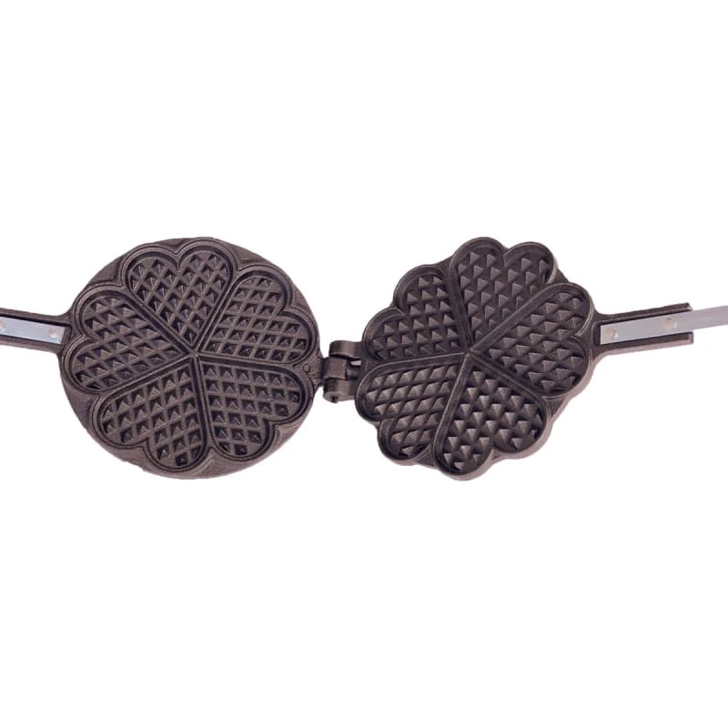 Cast Iron Waffle Iron 4 Cast Iron Waffle Iron - Bilde 2