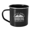 Emaljmugg 340 Ml -Urberg urberg emaljmugg 340 ml black beauty
