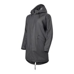 Urberg -Urberg urberg gjemnes pu pile coat wmn autumn 2021 asphalt 1