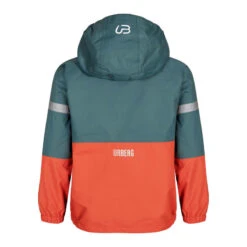 Kids' Hellesylt Rain Set -Urberg urberg hellesylt rain set kids chili 3