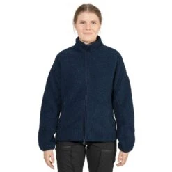 Women's Åheim Pile Jacket (Autumn 2022) -Urberg urberg women s aheim pile jacket autumn 2022 midnight navy silver pine 2