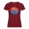 Women's Merino T-Shirt -Urberg urberg women s merino t shirt cabernet