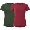 Women's Vidsel Bamboo T-shirt 2-pack 1 Women's Vidsel Bamboo T-shirt 2-pack -Urberg urberg women s vidsel bamboo t shirt 2 pack
